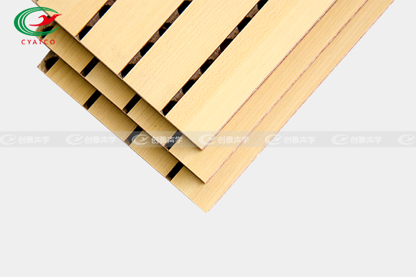 三層複合槽木吸聲闆