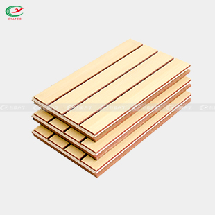 三層複合槽木吸聲闆