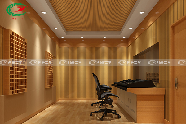 三層複合槽木吸聲闆