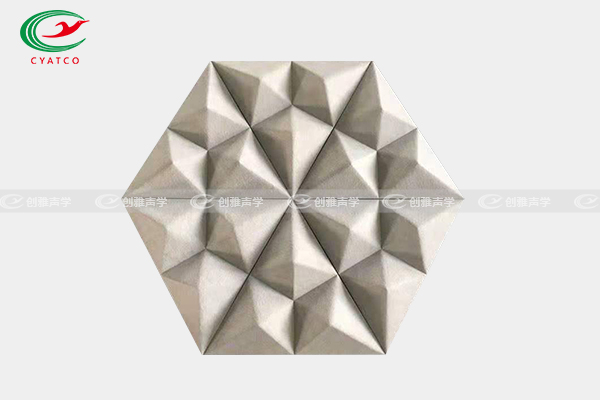 3D聚酯纖維吸聲闆