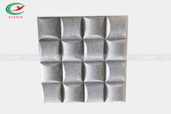 3D聚酯纖維吸聲闆