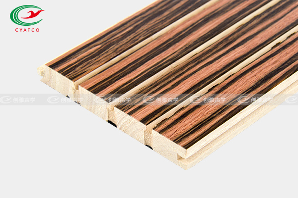 實木槽木吸聲闆