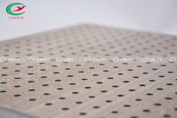 A級防火孔木16-6孔木吸聲闆（天然木皮）