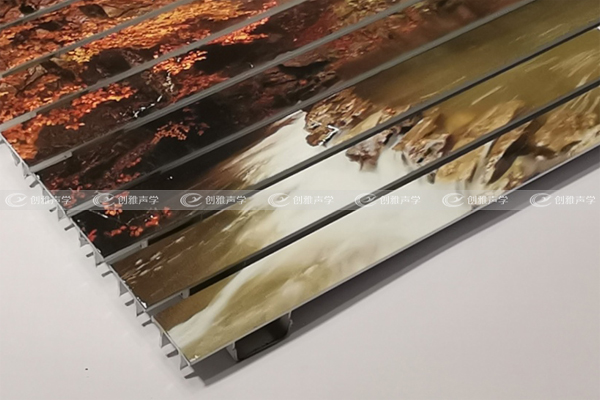 噴繪鋁槽吸音闆