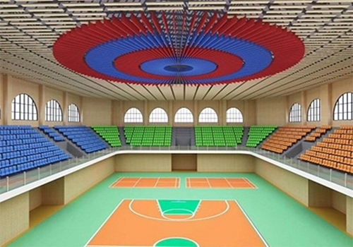 在體育館的吊頂上做吸音闆有什麽用？