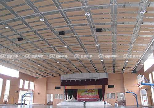 室内籃球館牆面爲什麽要用吸音闆