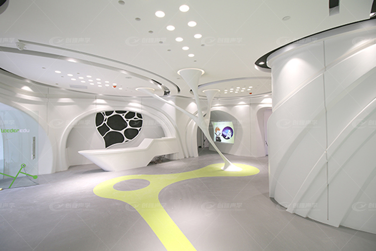 GRG石膏造型前台接待大廳