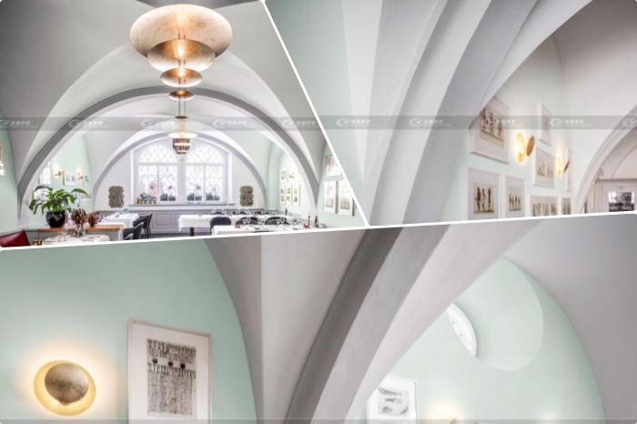 餐廳微粒吸聲闆聲學裝飾：提升就餐體驗